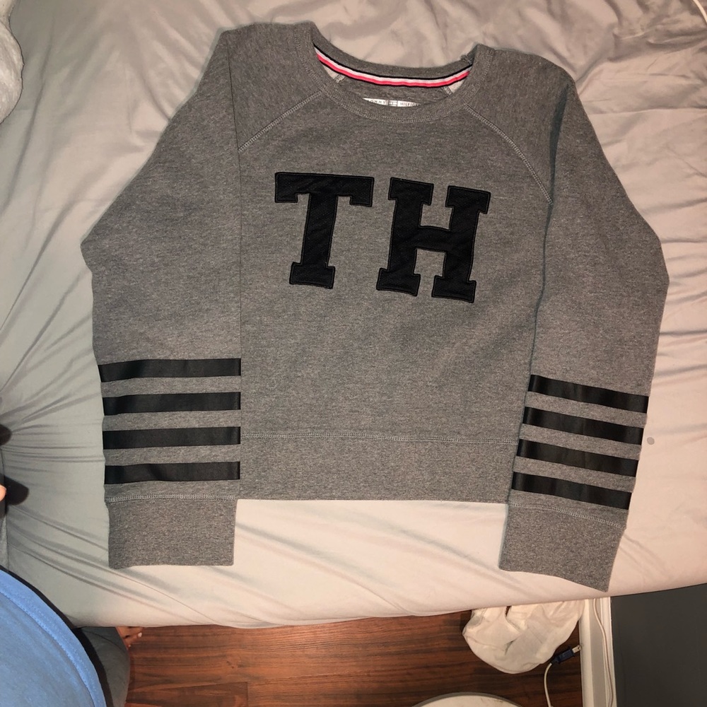 Cropped L Tommy Hilfiger sport crew neck